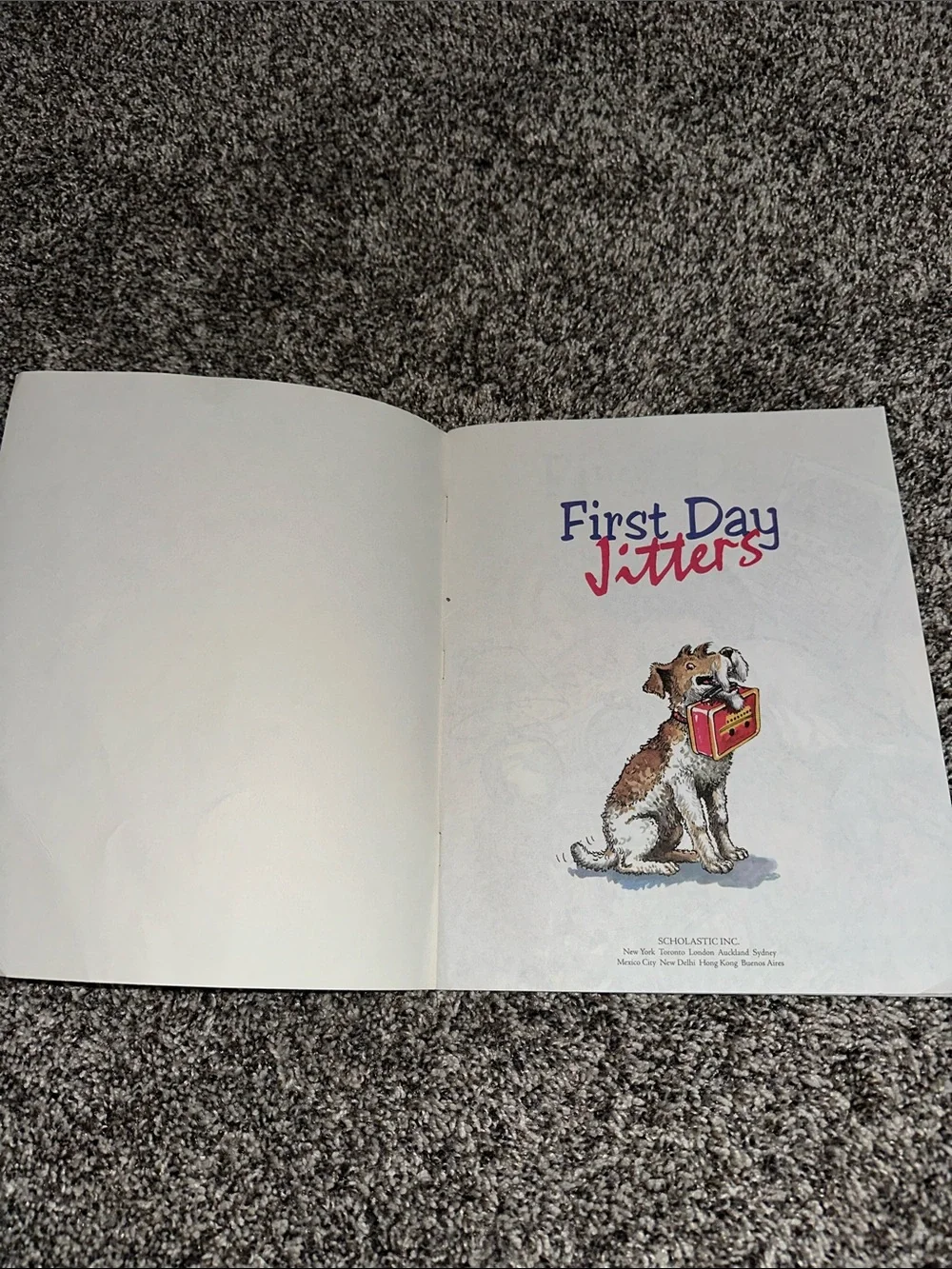 Scholastic colorful illustrated